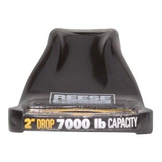 7062811 Reese Towpower Trailer Hitch Ball Mount 7000 lbs. Capacity Fits 2 inch Receiver 2 inch Drop Black Reese 7K Carbon Forged Draw-Bar Ball Mount Fits Class 3 4 and 5 Trailer Tow Hitch w/ 2" Receiver Opening 2" Drop 1/2" Rise 1" Ball Hole Interlock Black