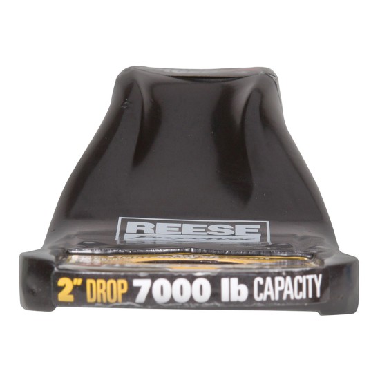 7062811 Reese Towpower Trailer Hitch Ball Mount 7000 lbs. Capacity Fits 2 inch Receiver 2 inch Drop Black Reese 7K Carbon Forged Draw-Bar Ball Mount Fits Class 3 4 and 5 Trailer Tow Hitch w/ 2" Receiver Opening 2" Drop 1/2" Rise 1" Ball Hole Interlock Black