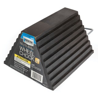 Reese Trailer Wheel Chock w/ Handle Reduces Trailer Roll Fits Most Trailer Wheels up to 31.5"