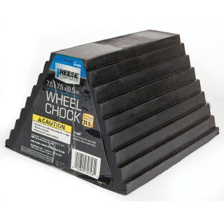 Reese Trailer Wheel Chock w/ Handle Reduces Trailer Roll Fits Most Trailer Wheels up to 31.5"