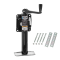Reese 2K Black Topwind Snap Ring Swivel Trailer Jack Reese 2K Black Topwind Snap Ring Swivel Trailer Jack, Corrosion Resistant