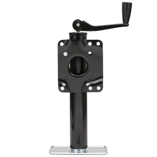 Reese 2K Black Topwind Snap Ring Swivel Trailer Jack Reese 2K Black Topwind Snap Ring Swivel Trailer Jack, Corrosion Resistant