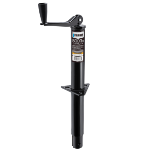 Reese 5K A-Frame Trailer Jack Topwind Black Powdercoat Reese 5K A-Frame Trailer Jack, Black Powdercoat, Topwind, Corrosion Resistant