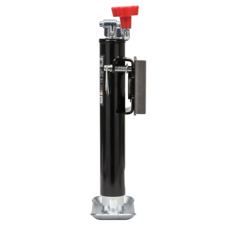 Reese 2K Black Topwind Snap Ring Swivel Trailer Jack Reese 2K Snap Ring Swivel Trailer Jack, Black Topwind, Corrosion Resistant