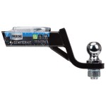7081000 Reese Towpower Trailer Hitch Ball Mount Starter Kit 7500 lbs. Capacity Fits 2 inch Receiver 4 inch Drop Black Reese Interlock Class 3 Trailer Tow Starter Kit 4" Drop 2-3/4" Rise w/ 2 Inch Chrome Towing Ball 7,500 Lbs Fits 2" Hitch Opening