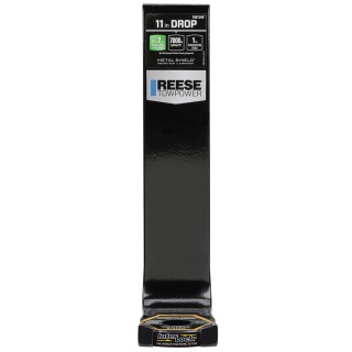 7081300 Reese Towpower Trailer Hitch Ball Mount 7000 lbs. Capacity Fits 2 inch Receiver 11 inch Drop Black Reese 7,000 lbs OEM Black Carbon Forged Trailer Hitch Ball Mount Fits 2" Tow Receiver 11" Drop Use Only 1" Ball Hole InterLock