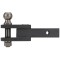 7089244 Reese Tactical Clevis Trailer Hitch Ball Mount 7500 lbs. Capacity Fits 2 inch Receiver Black Reese 7,500 lbs Tactical Trailer Hitch Clevis and Ball Utility Mount Fits 2" Tow Receiver 5/8" Pin Matte Black and Pewter Finish