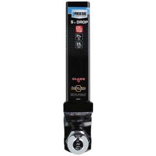 7090900 Reese Towpower Interlock Trailer Hitch Ball Mount Starter Kit 13000 lbs. Capacity Heavy Duty Fits 2-1/2 inch Receiver 5 inch Drop Black Reese Interlock Class 5 Trailer Tow Starter Kit 5" Drop w/ 2-5/16 Inch Chrome Towing Ball 13,000 Lbs Fits 2-1/2" Hitch Opening