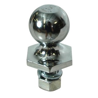 72801 Reese Towpower Interlock Trailer Hitch Ball 1-7/8 inch Diameter 2000 lbs. Capacity Chrome Reese 1-7/8" 2,000 lbs InterLock Trailer Hitch Tow Ball 3/4" Shank Diameter x 1-1/2" Shank Length Chrome Packaged