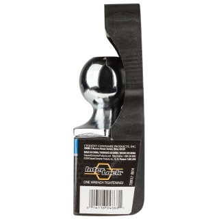 72801 Reese Towpower Interlock Trailer Hitch Ball 1-7/8 inch Diameter 2000 lbs. Capacity Chrome Reese 1-7/8" 2,000 lbs InterLock Trailer Hitch Tow Ball 3/4" Shank Diameter x 1-1/2" Shank Length Chrome Packaged