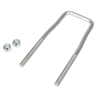 74247 Reese Towpower Trailer Spare Tire Carrier Economy Reese Economy Trailer Spare Tire Carrier Mount Rack Heavy Duty Zinc Plated Fits 8" 9" 12" 13" 14" and 15" Wheels w/ 4 or 5 Lugs