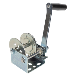 Reese Towpower Trailer Winch 600 lbs Capacity Clear Zinc - 74337 Boat Winch