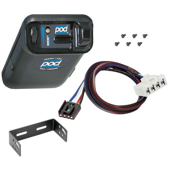 Brake Control Unit Mounting Hardware and Bracket Vehicle specific Plug and Play Wiring Adapter 74377 3020 Reese Reese POD Trailer Brake Control 95-09 Dodge RAM 1500 2500 3500 Electric Trailer Brakes Module Box Controller 1-2 Axle 95 96 97 98 99 00 01 02 Reese POD Trailer Brake Control for 95-09 Dodge RAM 1500 2500 3500 Electric Trailer Brakes Module Box Controller 1-2 Axle