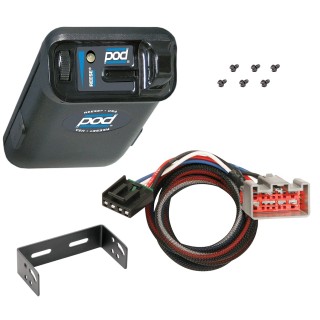 Brake Control Unit Mounting hardware and bracket Vehicle specific Plug and Play Wiring Adapter 74377 3036 Reese Reese POD Trailer Brake Control 09-22 F-150 Electric Trailer Brakes Module Box Controller 1-2 Axle 09 10 11 12 13 14 15 16 17 18 19 20 21 22 2 Reese POD Trailer Brake Control for 09-22 Ford F-150 Electric Trailer Brakes Module Box Controller 1-2 Axle