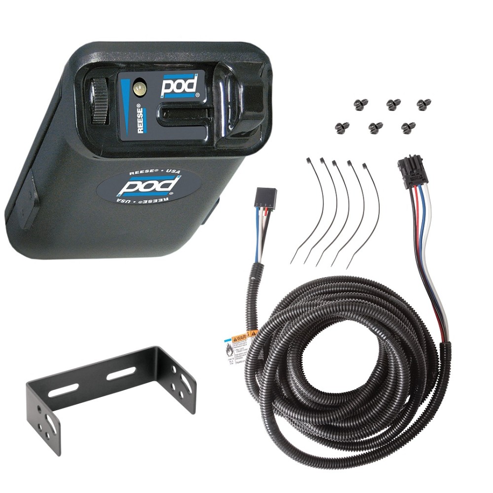 Trailer Brake Control for 07-24 BMW X5 w/ Factory 7-Way w/ Plug Play Wiring Adapter Eletric Trailer Brakes Module Box Controller Pro Series POD Trailer Brake Control for 07-24 BMW X5 w/ Factory 7-Way w/ Plug Play Wiring Adapter Eletric Trailer Brakes Module Box Controller Pro Series POD