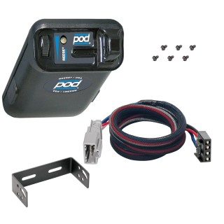 Brake Control Unit Mounting hardware and bracket Vehicle specific Plug and Play Wiring Adapter 74377 3070 Reese Reese POD Trailer Brake Control 06-24 Honda Ridgeline Electric Trailer Brakes Module Box Controller 1-2 Axle 06 07 08 09 10 11 12 13 14 15 16 Reese POD Trailer Brake Control for 06-24 Honda Ridgeline Electric Trailer Brakes Module Box Controller 1-2 Axle