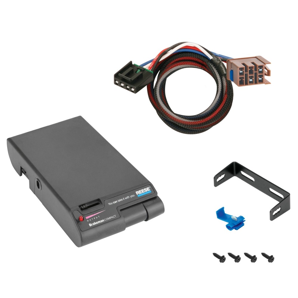 Brake Control Unit Mounting hardware and bracket Vehicle specific Plug and Play Wiring Adapter 74642 3015 Reese Trailer Brake Control 03-07 Chevy Silverado 1500 3500 03-04 Chevy Silverado 2500 Electric Trailer Brakes Module Box Controller 1-2 Axle 03 04 Trailer Brake Control for 03-07 Chevy Silverado 1500 3500 03-04 Chevy Silverado 2500 Electric Trailer Brakes Module Box Controller 1-2 Axle