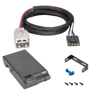 Trailer Brake Control for 05-07 Ford F-250 F-350 F-450 F-550 Super Duty Cab and Chassis Electric Trailer Brakes Module Box Controller 1-2 Axle