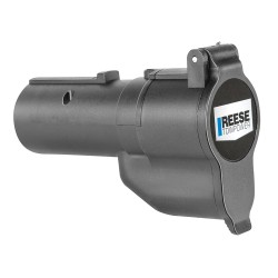 Towing Electrical Adapter, 7-Way RV Round Tow Plug Harness to 7-Way RV Round Tow Plug Harness with Backup Alarm Towing Electrical Adapter, 7-Way RV Round Tow Plug Harness to 7-Way RV Round Tow Plug Harness with Backup Alarm