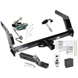 Trailer Tow Hitch For 89-95 Toyota Pickup Deluxe Package Wiring 2" Ball and Lock Trailer Tow Hitch For 89-95 Toyota Pickup Deluxe Package Wiring 2" Ball and Lock