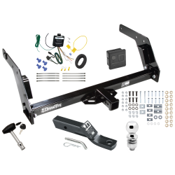 Trailer Tow Hitch For 84-88 Toyota Pickup Deluxe Package Wiring 2" Ball and Lock Trailer Tow Hitch For 84-88 Toyota Pickup Deluxe Package Wiring 2" Ball and Lock
