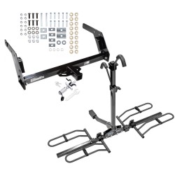 Trailer Tow Hitch For 84-95 Toyota Pickup Except T-100 Platform Style 2 Bike Rack w/ Anti Rattle Hitch Lock Trailer Tow Hitch For 84-95 Toyota Pickup Except T-100 Platform Style 2 Bike Rack w/ Anti Rattle Hitch Lock