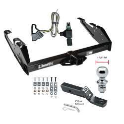 Trailer Tow Hitch For 88-91 Chevy GMC C/K Pickup Crew Cab ONLY w/ Wiring and 1-7/8" Ball Trailer Tow Hitch For 88-91 Chevy GMC C/K Pickup Crew Cab ONLY w/ Wiring and 1-7/8" Ball