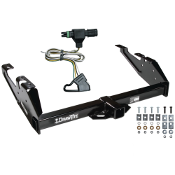 Trailer Tow Hitch For 88-91 Chevy GMC C/K Pickup Crew Cab ONLY w/ Wiring Harness Kit Trailer Tow Hitch For 88-91 Chevy GMC C/K Pickup Crew Cab ONLY w/ Wiring Harness Kit
