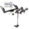 Custom Fit Trailer Hitch 4 Bike Carrier Security J-Pin Rubber Hitch Plug Cover Installation Hardware Installation Instructions 75033 59401 63201 7010 Draw-Tite Trailer Tow Hitch 88-00 Chevy GMC C/K Series Pickup 4 Bike Rack Hitch Lock and Cover 88 89 90 Trailer Tow Hitch For 88-00 Chevy GMC C/K Series Pickup 4 Bike Rack w/ Hitch Lock and Cover
