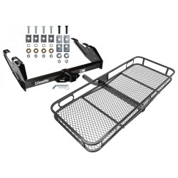Trailer Tow Hitch For 88-00 Chevy GMC C/K Series Pickup Basket Cargo Carrier Platform w/ Hitch Pin Trailer Tow Hitch For 88-00 Chevy GMC C/K Series Pickup Basket Cargo Carrier Platform w/ Hitch Pin