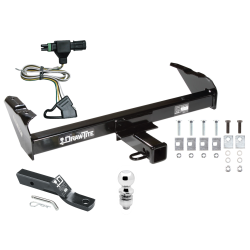 Trailer Tow Hitch For 85-86 88-91 Chevy GMC C/K Pickup Complete Package w/ Wiring and 2" Ball Trailer Tow Hitch For 85-86 88-91 Chevy GMC C/K Pickup Complete Package w/ Wiring and 2" Ball