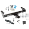 Trailer Tow Hitch For 63-74 GMC Chevy C/K Ford F100/250/350 Deluxe Package Wiring 2" Ball and Lock
