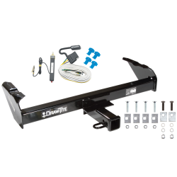 Trailer Tow Hitch For 63-74 GMC 63-72 Chevy C/K Pickup 63-72 Ford F100 F250 63-74 F350 w/ Wiring Harness Kit Trailer Tow Hitch For 63-74 GMC 63-72 Chevy C/K Pickup 63-72 Ford F100 F250 63-74 F350 w/ Wiring Harness Kit