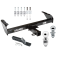 Trailer Tow Hitch For 63-91 Chevy GMC C/K Pickup 63-74 Ford F100/250/350 Receiver w/ 1-7/8" and 2" Ball
