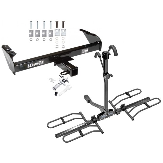 Custom Fit Trailer Hitch 2 Bike Carrier Rail Rack Anti Rattle Device w/ 2 Keys Installation Hardware Installation Instructions 75034 63134 63100 Draw-Tite Trailer Tow Hitch 63-91 Chevy GMC C/K Seriesd F-100 F-250 F-350 International Platform Style 2 Bike Trailer Tow Hitch For 63-91 Chevy GMC C/K Series Ford F-100 F-250 F-350 International Platform Style 2 Bike Rack w/ Anti Rattle Hitch Lock