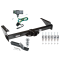 Custom Fit Trailer Hitch Wiring Harness (Plug & Play) 2" Drop Ball-Mount w/ Pin/Clip 1-7/8" Chrome Ball Installation Hardware Installation Instructions 75037 118319 23 63816 Draw-Tite Trailer Tow Hitch 92-00 Chevy GMC Yukon Suburban Tahoe E Trailer Tow Hitch For 92-00 Chevy GMC Yukon Suburban Tahoe Escalade Complete Package w/ Wiring and 1-7/8" Ball