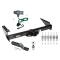 Custom Fit Trailer Hitch Wiring Harness (Plug & Play) 2" Drop Ball-Mount w/ Pin/Clip 2" Chrome Ball Installation Hardware Installation Instructions 75037 118319 23 63845 Draw-Tite Trailer Tow Hitch 92-00 Chevy GMC Yukon Suburban Tahoe Escal Trailer Tow Hitch For 92-00 Chevy GMC Yukon Suburban Tahoe Escalade Complete Package w/ Wiring and 2" Ball