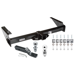 Trailer Tow Hitch For 92-00 Chevy GMC Yukon Suburban Tahoe Escalade Receiver w/ 1-7/8" and 2" Ball Trailer Tow Hitch For 92-00 Chevy GMC Yukon Suburban Tahoe Escalade Receiver w/ 1-7/8" and 2" Ball