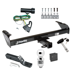 Trailer Tow Hitch For 80-86 Ford Bronco F100/150/250/350 Deluxe Package Wiring 2" Ball and Lock Trailer Tow Hitch For 80-86 Ford Bronco F100/150/250/350 Deluxe Package Wiring 2" Ball and Lock