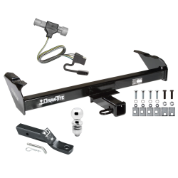 Trailer Tow Hitch For 87-96 Ford F150 F250 F350 97 Heavy Duty Complete Package w/ Wiring and 2" Ball Trailer Tow Hitch For 87-96 Ford F150 F250 F350 97 Heavy Duty Complete Package w/ Wiring and 2" Ball