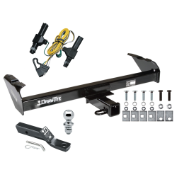 Trailer Tow Hitch For 86-93 Dodge Pickup Complete Package w/ Wiring and 1-7/8" Ball Trailer Tow Hitch For 86-93 Dodge Pickup Complete Package w/ Wiring and 1-7/8" Ball