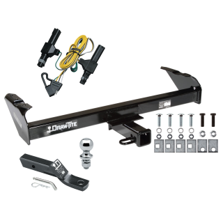 Custom Fit Trailer Hitch Wiring Harness (Plug & Play) 2" Drop Ball-Mount w/ Pin/Clip 1-7/8" Chrome Ball Installation Hardware Installation Instructions 75038 118317 23 63816 Draw-Tite Trailer Tow Hitch 86-93 Dodge Pickup Complete Package Wi Trailer Tow Hitch For 86-93 Dodge Pickup Complete Package w/ Wiring and 1-7/8" Ball