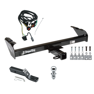 Trailer Tow Hitch For 2004 Dodge Dakota Complete Package w/ Wiring and 1-7/8" Ball