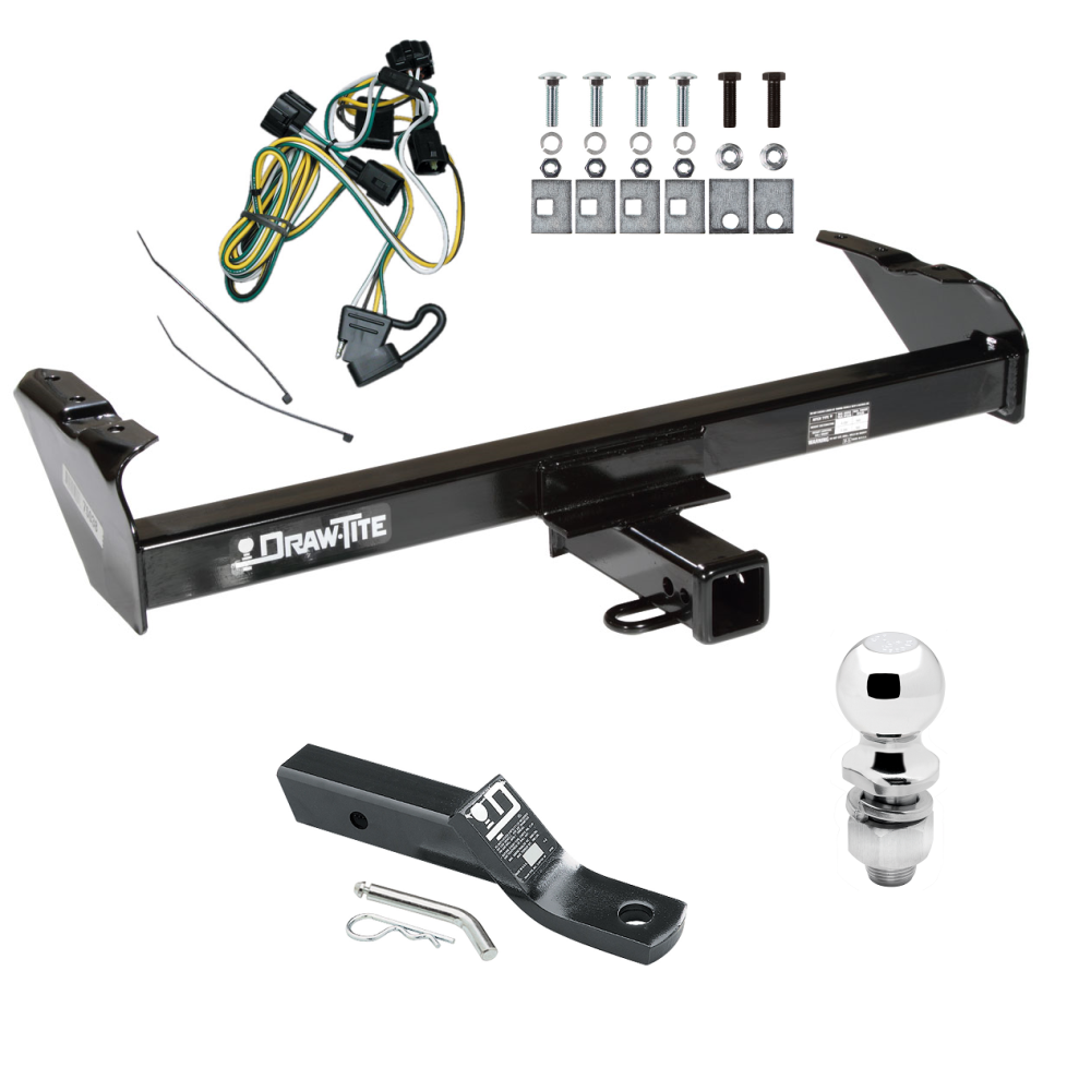 Trailer Tow Hitch For 9703 Dodge Dakota Complete Package