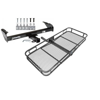 Trailer Tow Hitch For 67-04 Dodge D/W Series Dakota Ford F-100 150 250 350 Bronco Basket Cargo Carrier Platform w/ Hitch Pin