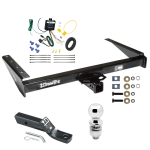 Custom Fit Trailer Hitch Wiring Harness (Requires Splicing) 2" Drop Ball-Mount w/ Pin/Clip 2" Chrome Ball Installation Hardware Installation Instructions 75041 119148 23 63845 Draw-Tite Trailer Tow Hitch 1993 Jeep Grand Cherokee ZJ Grand Wagone Trailer Tow Hitch For 1993 Jeep Grand Cherokee ZJ Grand Wagoneer Complete Package w/ Wiring and 2" Ball