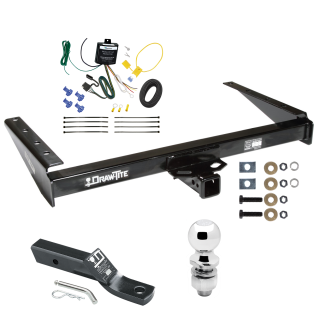 Custom Fit Trailer Hitch Wiring Harness (Requires Splicing) 2" Drop Ball-Mount w/ Pin/Clip 2" Chrome Ball Installation Hardware Installation Instructions 75041 119148 23 63845 Draw-Tite Trailer Tow Hitch 1993 Jeep Grand Cherokee ZJ Grand Wagone Trailer Tow Hitch For 1993 Jeep Grand Cherokee ZJ Grand Wagoneer Complete Package w/ Wiring and 2" Ball
