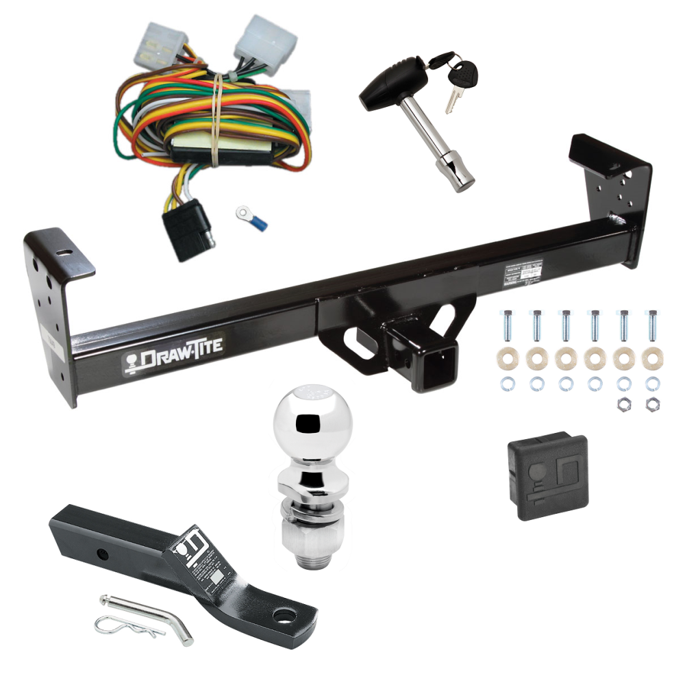 COMPLETE TRAILER HITCH PKG W// WIRING KIT FOR 1992-1997 ISUZU RODEO CLASS III NEW