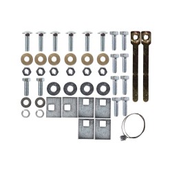 Trailer Tow Hitch Hardware Bolt Fastener Kit For 84-01 Jeep Cherokee Wagoneer Class 3 2" Towing Receiver Trailer Tow Hitch Hardware Bolt Fastener Kit For 84-01 Jeep Cherokee Wagoneer Class 3 2" Towing Receiver
