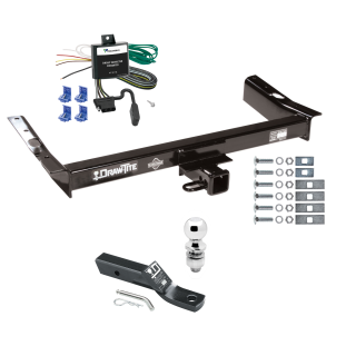 Custom Fit Trailer Hitch Wiring Harness (Requires Splicing) 2" Drop Ball-Mount w/ Pin/Clip 2" Chrome Ball Installation Hardware Installation Instructions 75055 119178 23 63845 Draw-Tite Trailer Tow Hitch 95-03 Windstar (Built Before 11/2002) Co Trailer Tow Hitch For 95-03 Ford Windstar (Built Before 11/2002) Complete Package w/ Wiring and 2" Ball